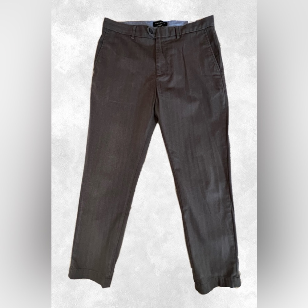 BANANA REPUBLIC BROWN HEATHER DRESS PANTS SIZE 32x32